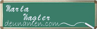 Marla Wagler Visitenkarte